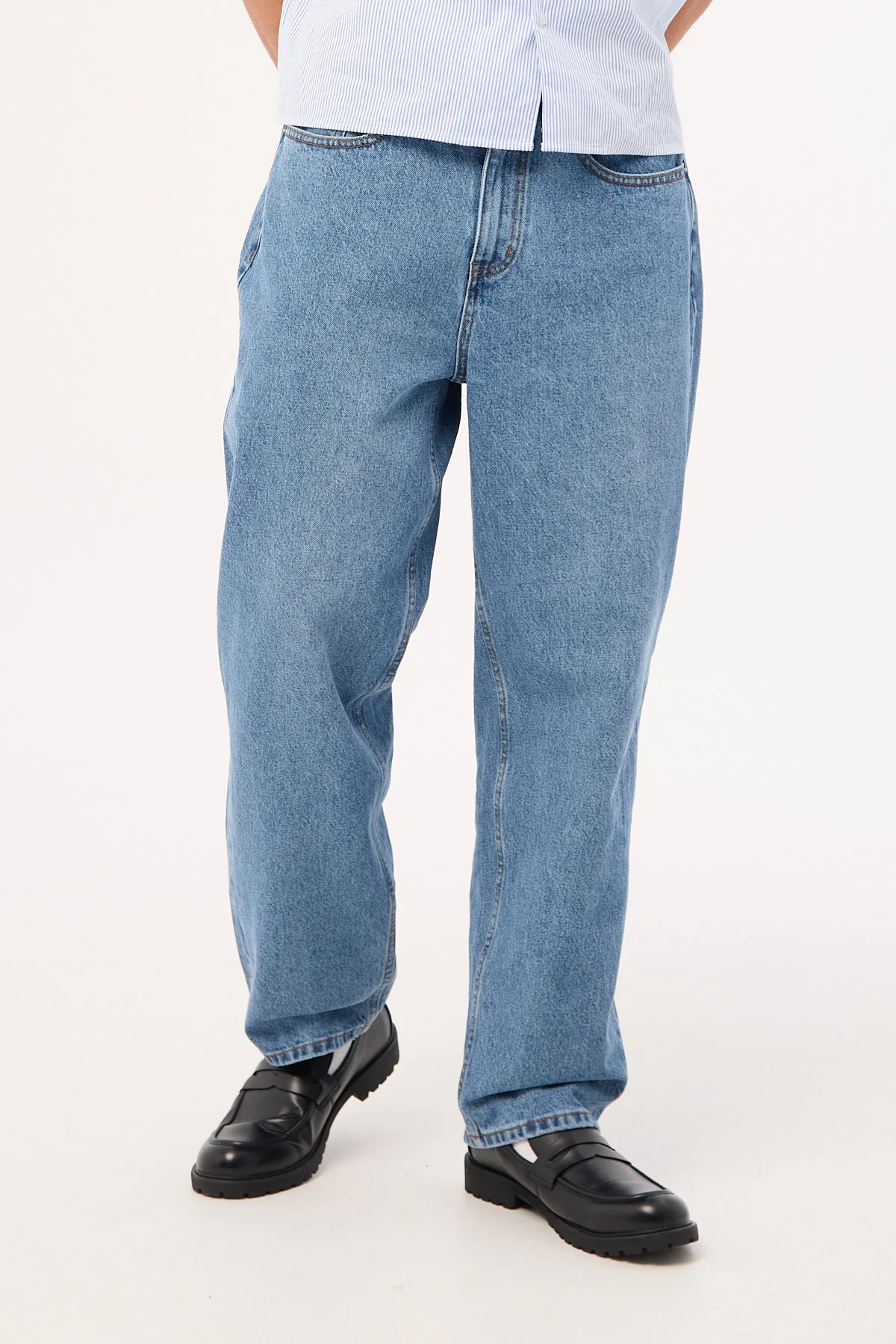 Concord Baggy Jean Belmont Blue 2 Concord Baggy Jean Belmont Blue