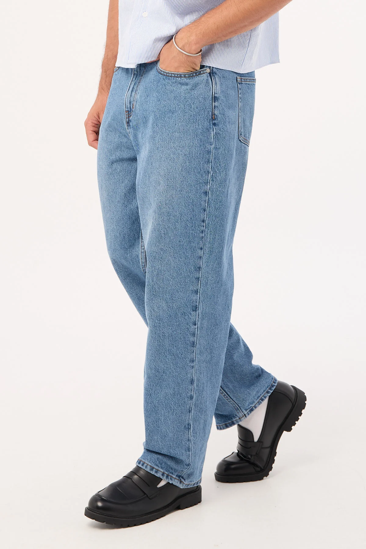 Concord Baggy Jean Belmont Blue 5 Concord Baggy Jean Belmont Blue