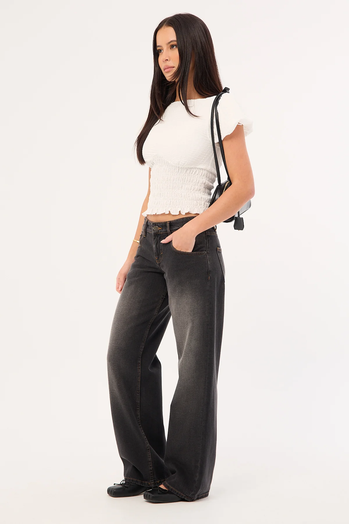 Low Rise Parallel Jean Grey Used Bleach 5 Low Rise Parallel Jean Grey Used Bleach