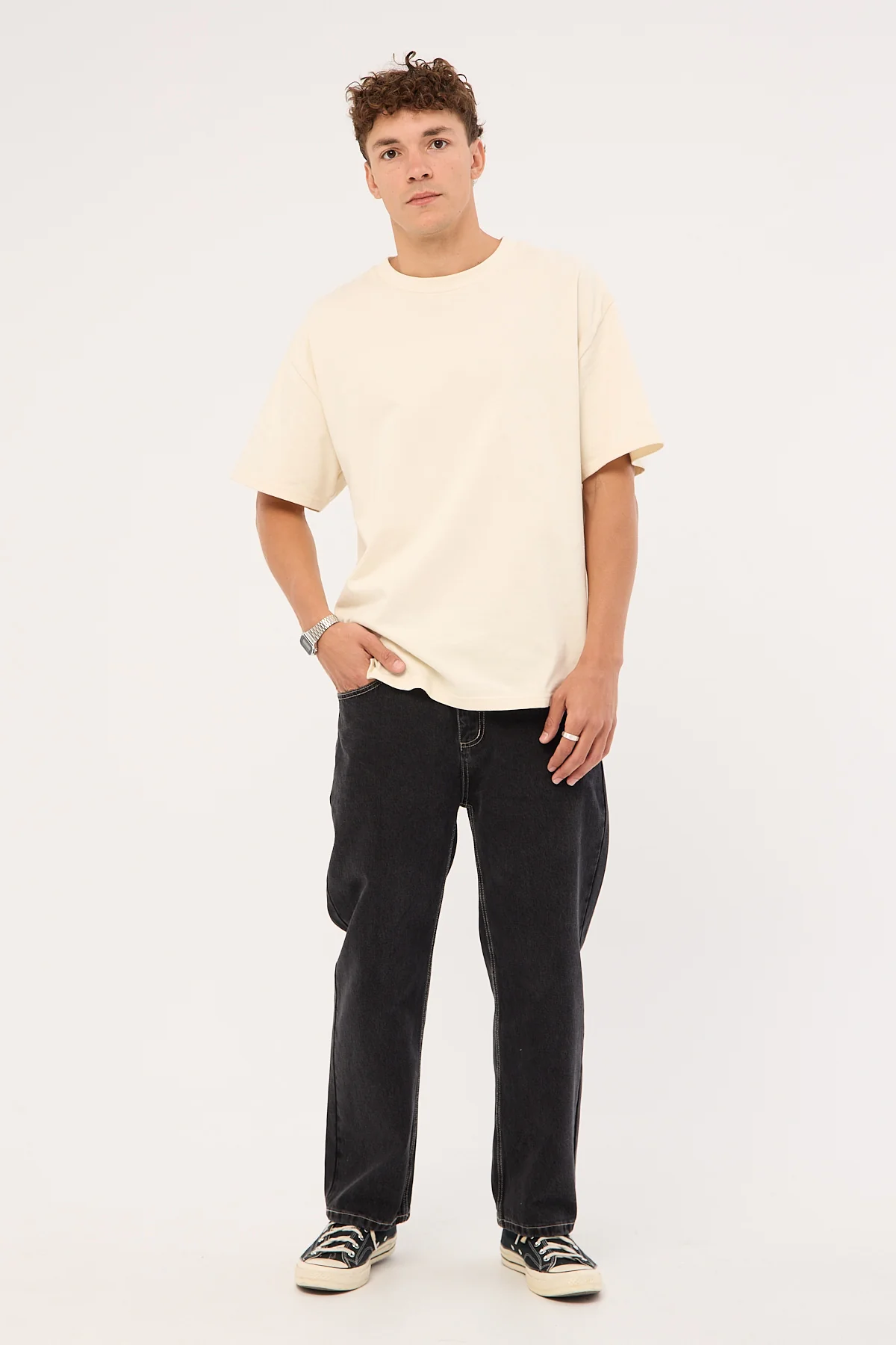 Whitman Straight Jean Storm Black