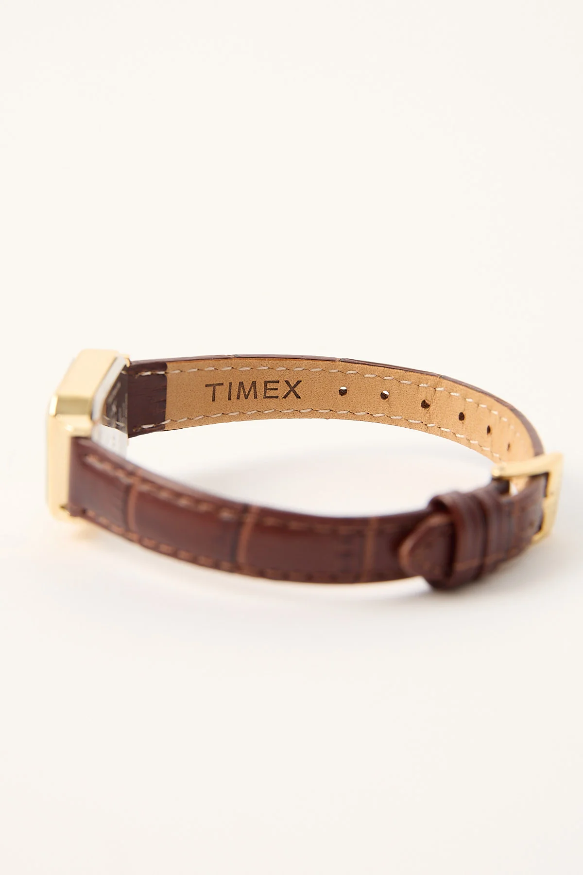 Women's Dress 21mm Leather Strap Watch Gold 2 Women's Dress 21mm Leather Strap Watch Gold