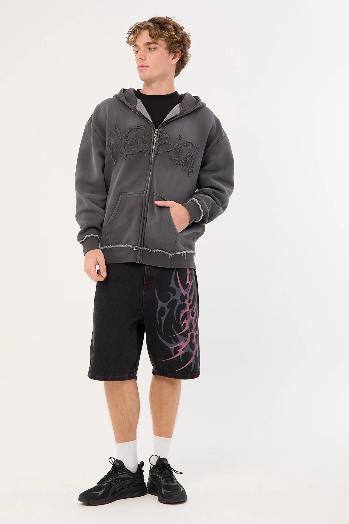 Chasm Carpenter Denim Jort Black 1 Chasm Carpenter Denim Jort Black