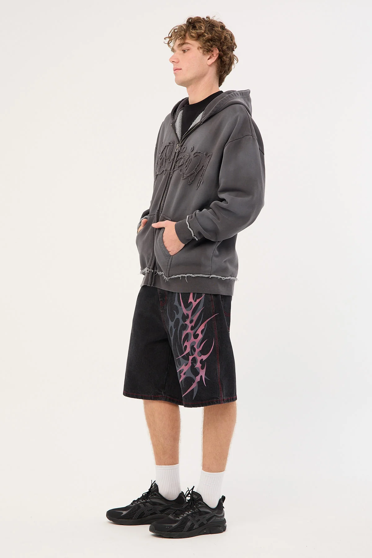 Chasm Carpenter Denim Jort Black 5 Chasm Carpenter Denim Jort Black