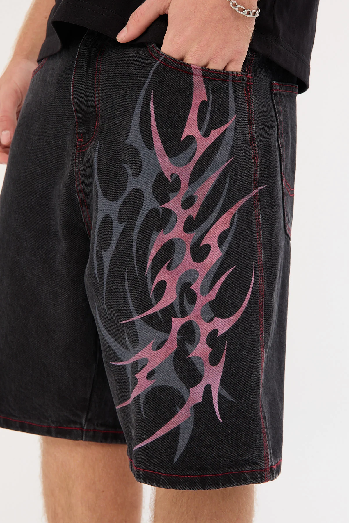 Chasm Carpenter Denim Jort Black 7 Chasm Carpenter Denim Jort Black