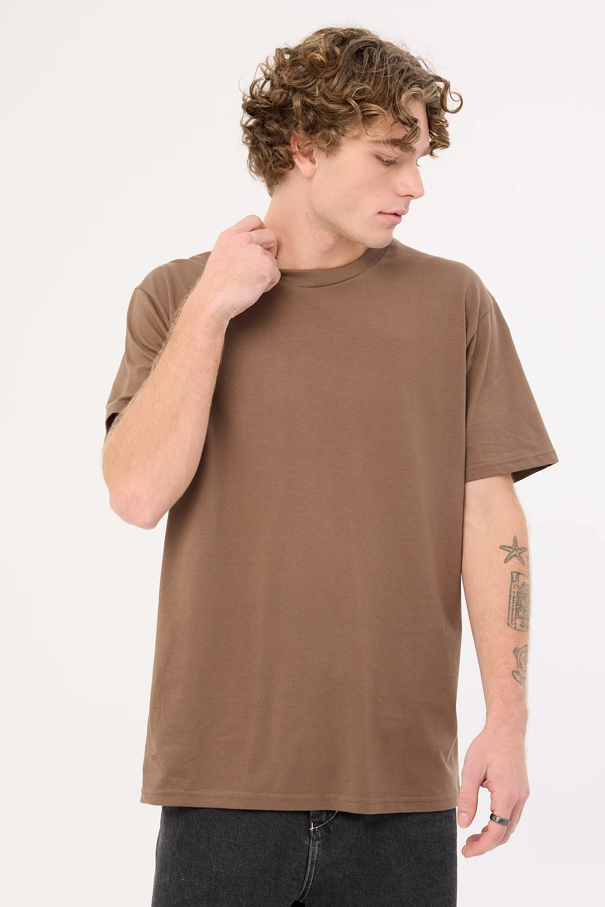 Classic Organic Tee Walnut