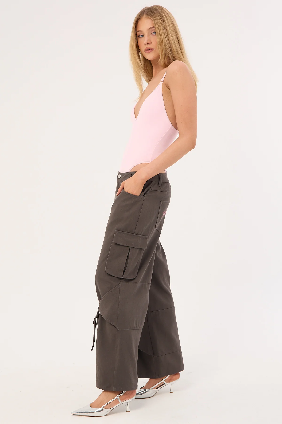 Glint Cargo Pant Washed Grey 5 Glint Cargo Pant Washed Grey