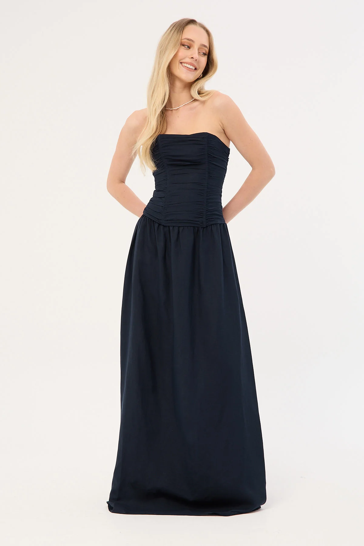 Lush Maxi Dress Navy