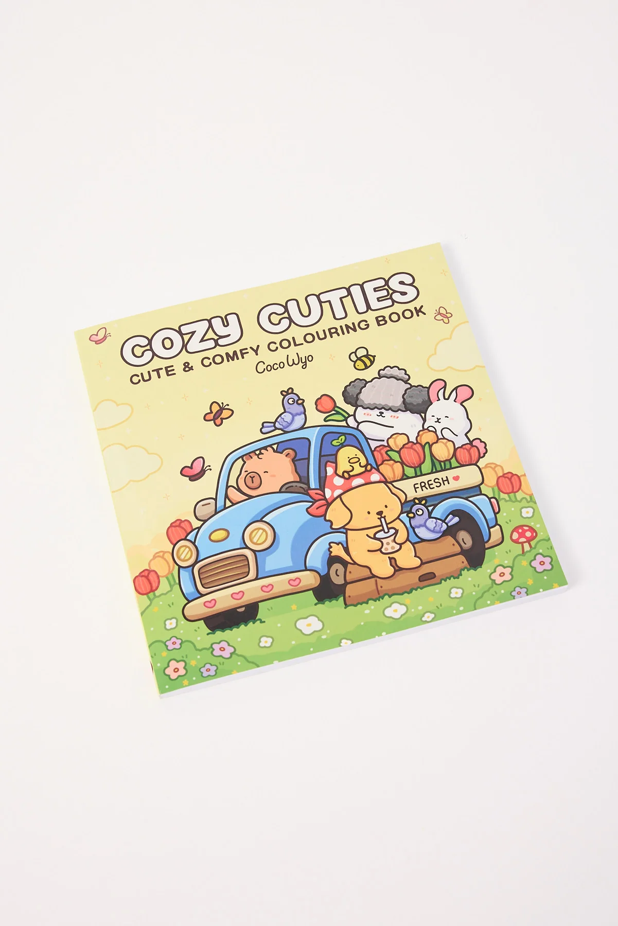 Coco Wyo Cozy Cuties Colouring Book Multi