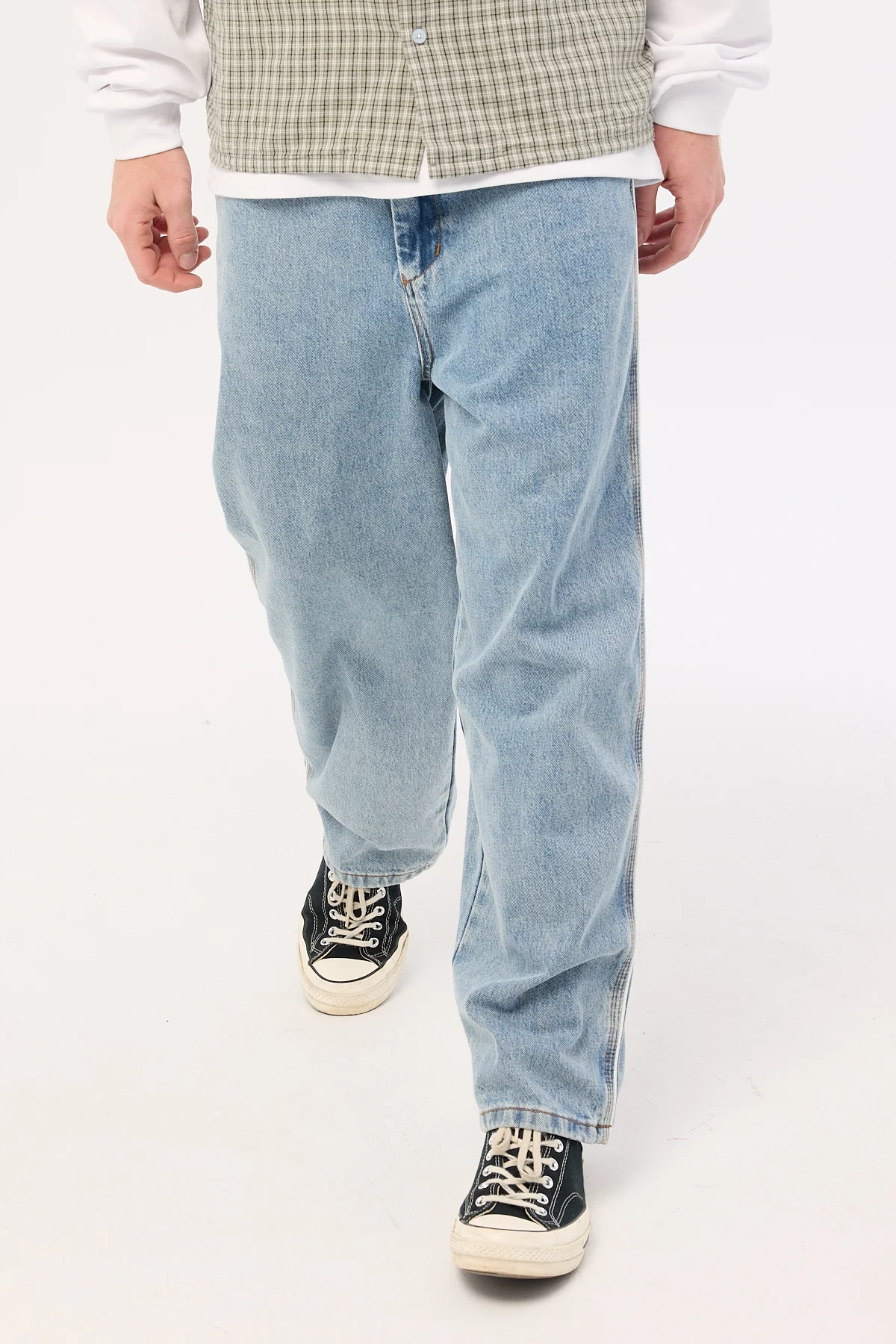 Be Cool Piped Big Dawg Jean Raged Blue 3 Be Cool Piped Big Dawg Jean Raged Blue