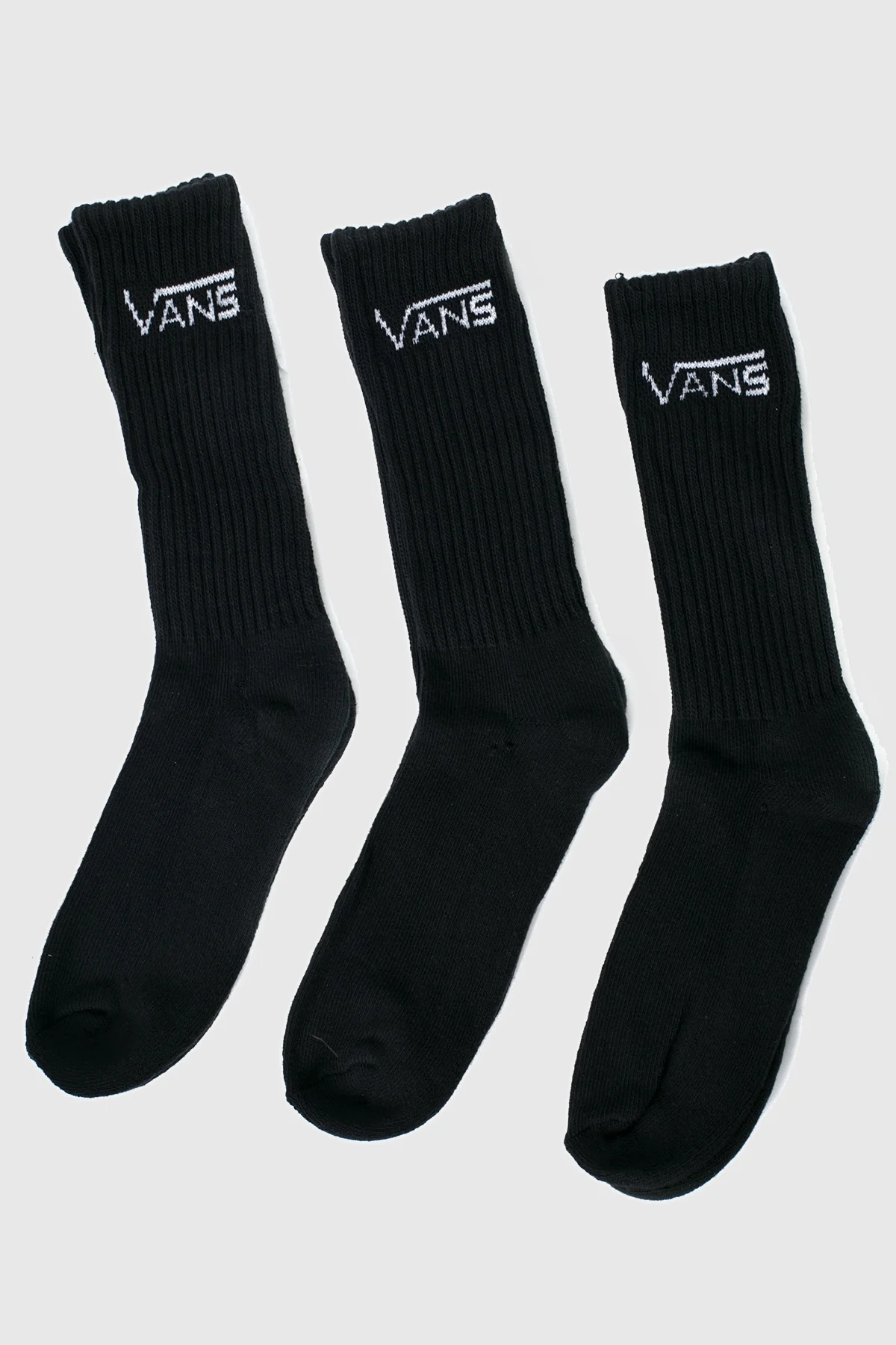 Classic Crew Sock 3 Pack Black
