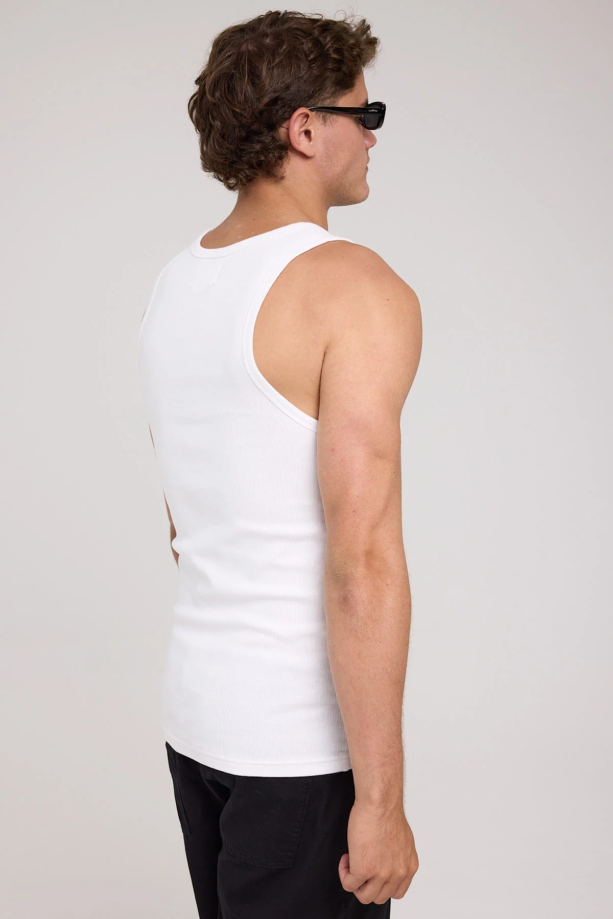 Boardmaker Singlet White 4 Boardmaker Singlet White