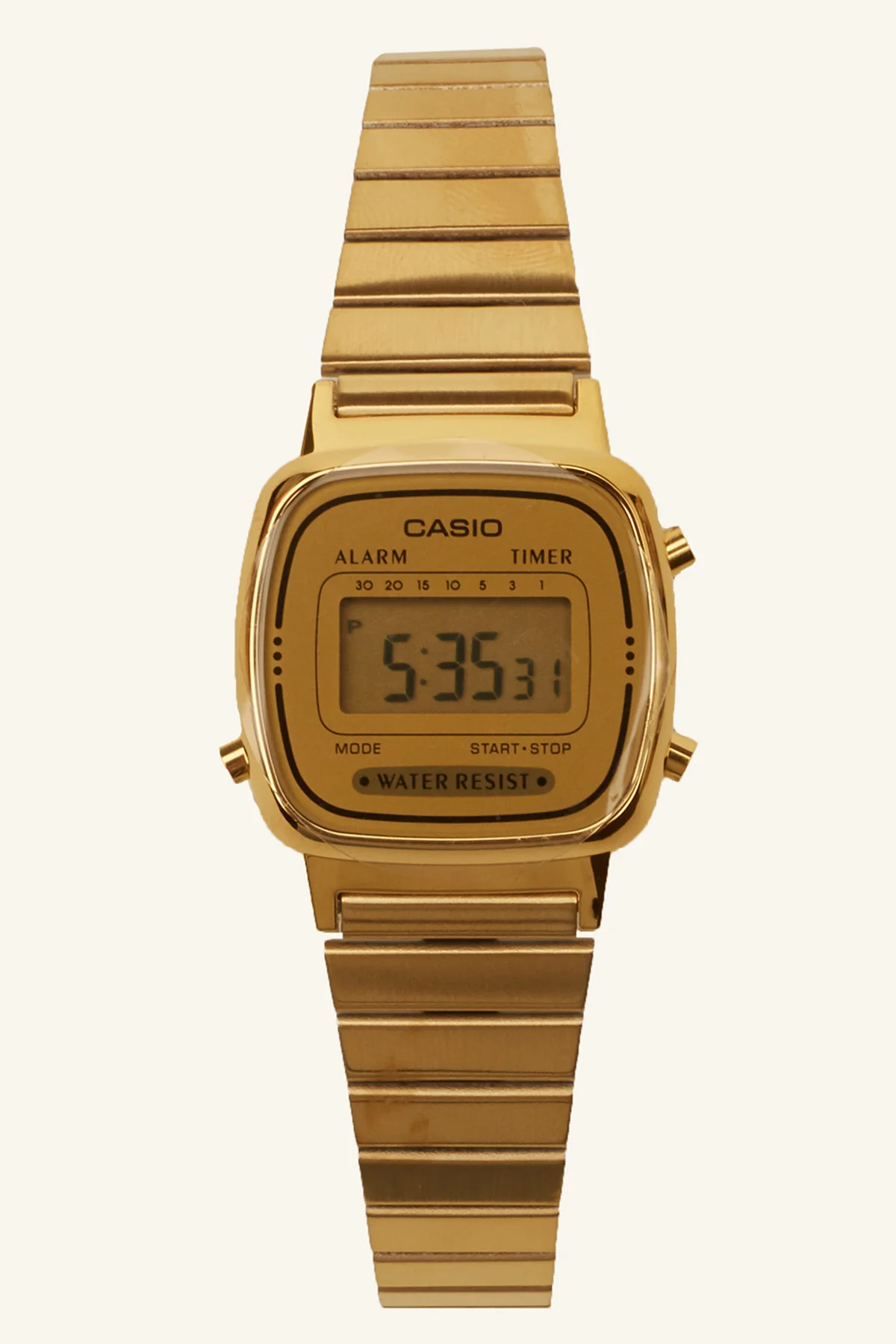LA670WGA Digital Watch Gold/Gold