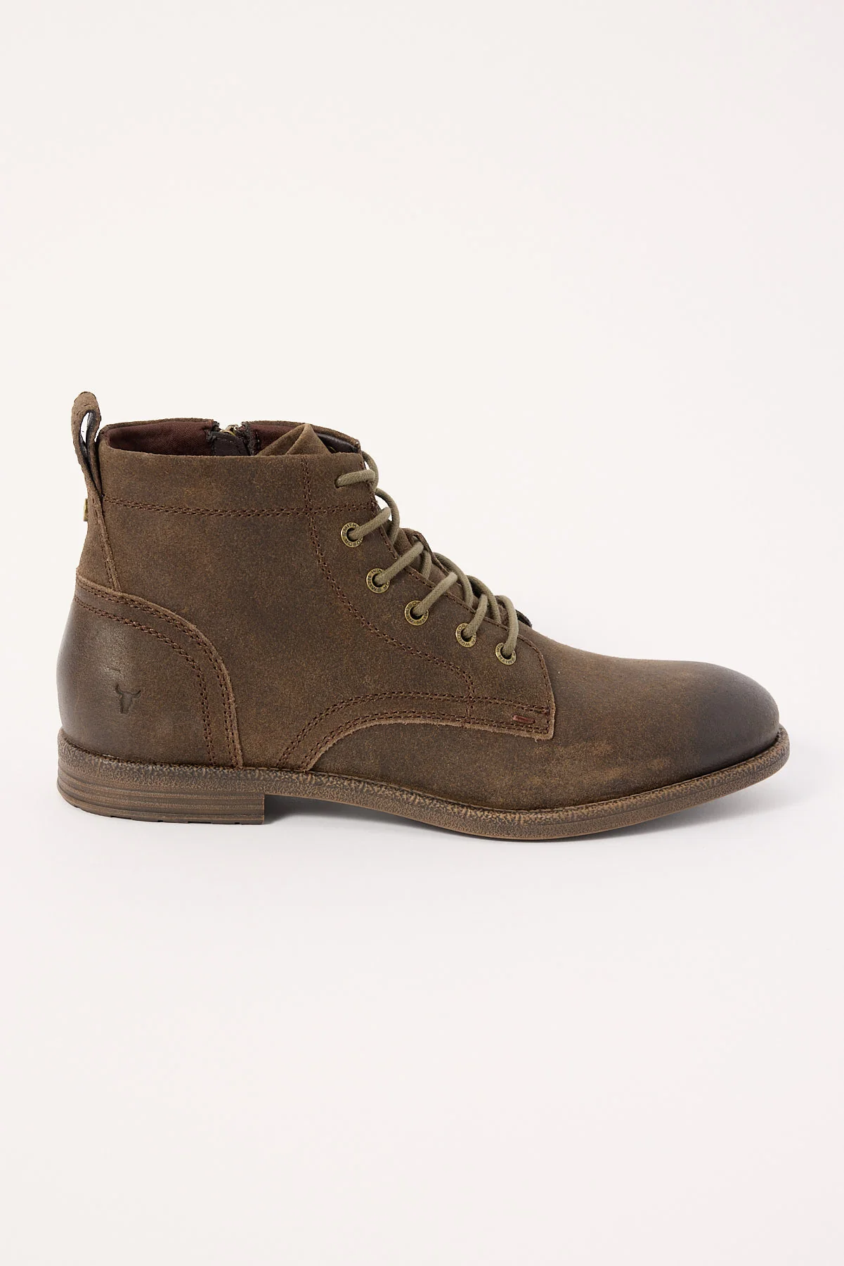 Sebastian Taupe Oil Suede