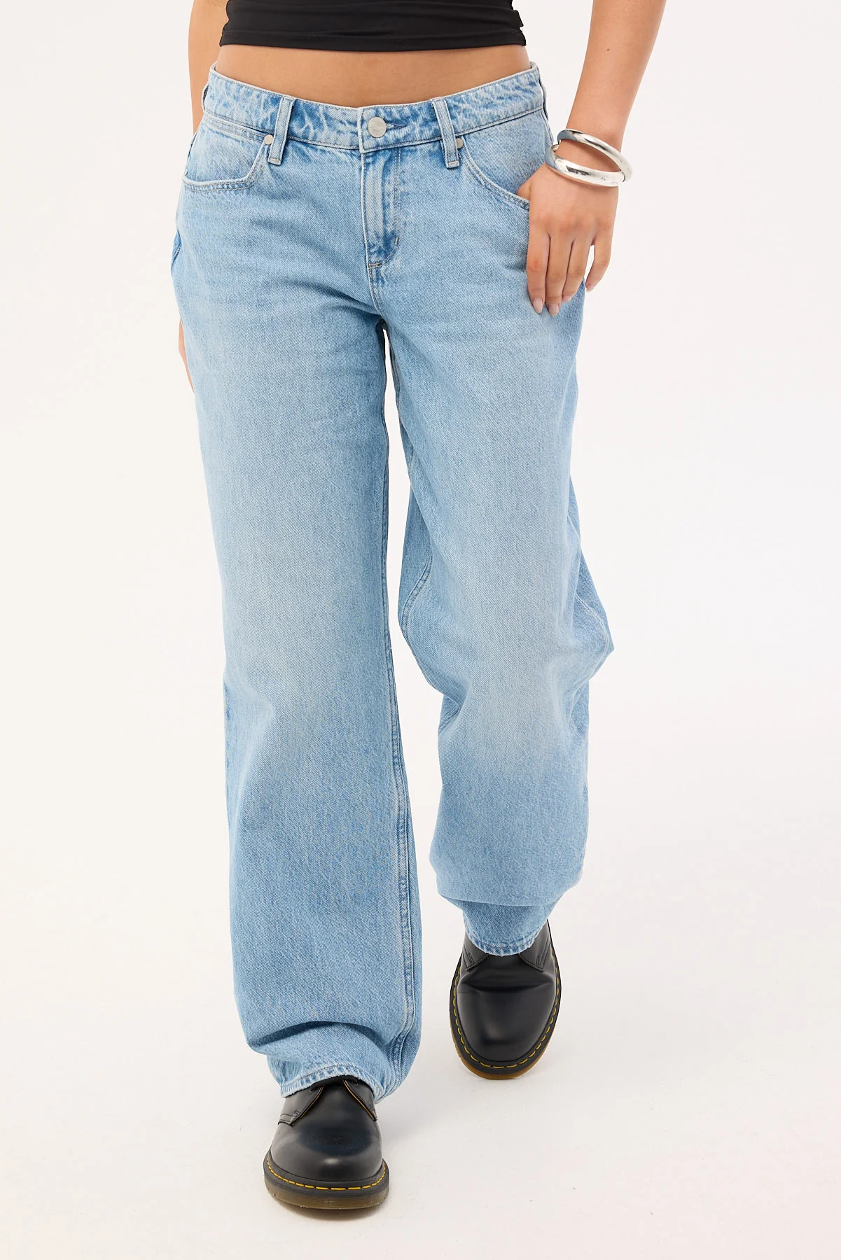 Low Bella Baggy Jean Ocean Blue 3 Low Bella Baggy Jean Ocean Blue