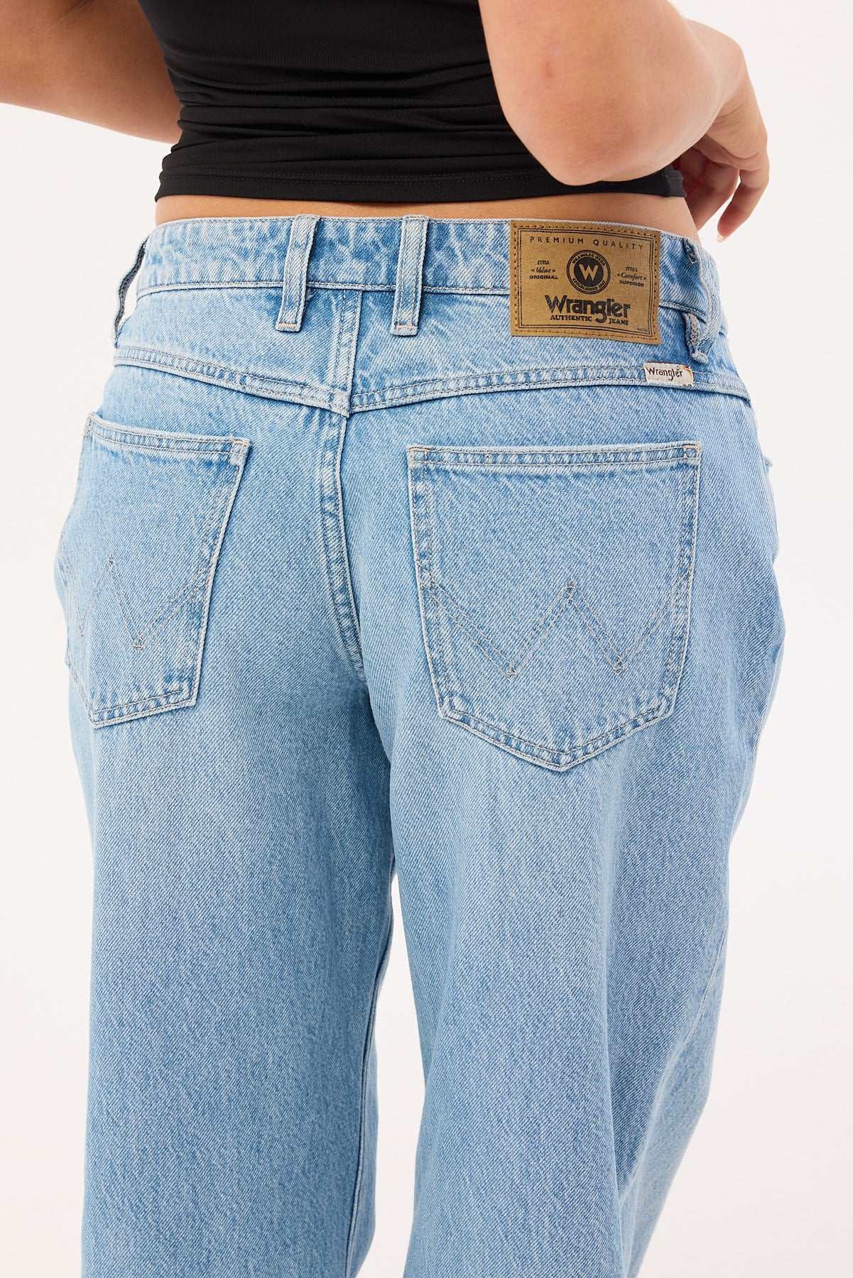 Low Bella Baggy Jean Ocean Blue 7 Low Bella Baggy Jean Ocean Blue