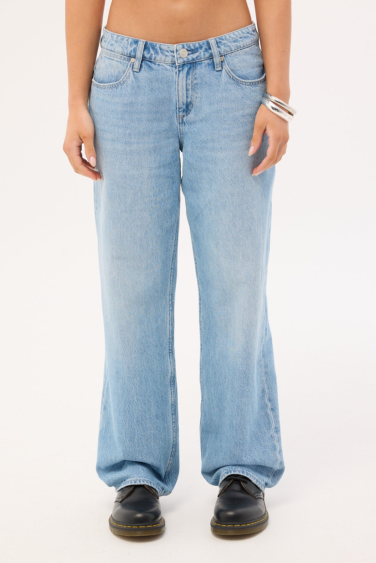 Low Bella Baggy Jean Ocean Blue 9 Low Bella Baggy Jean Ocean Blue