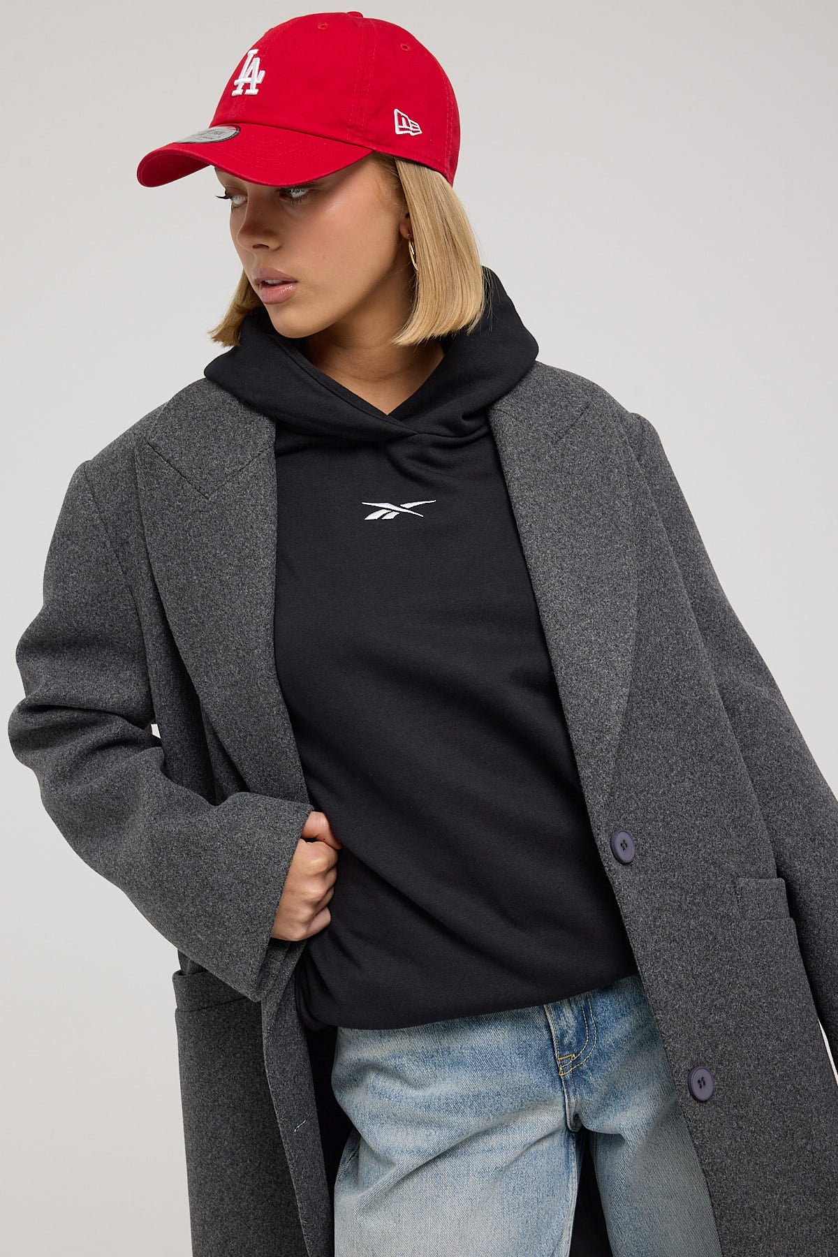 Lux Oversized Hoodie Black