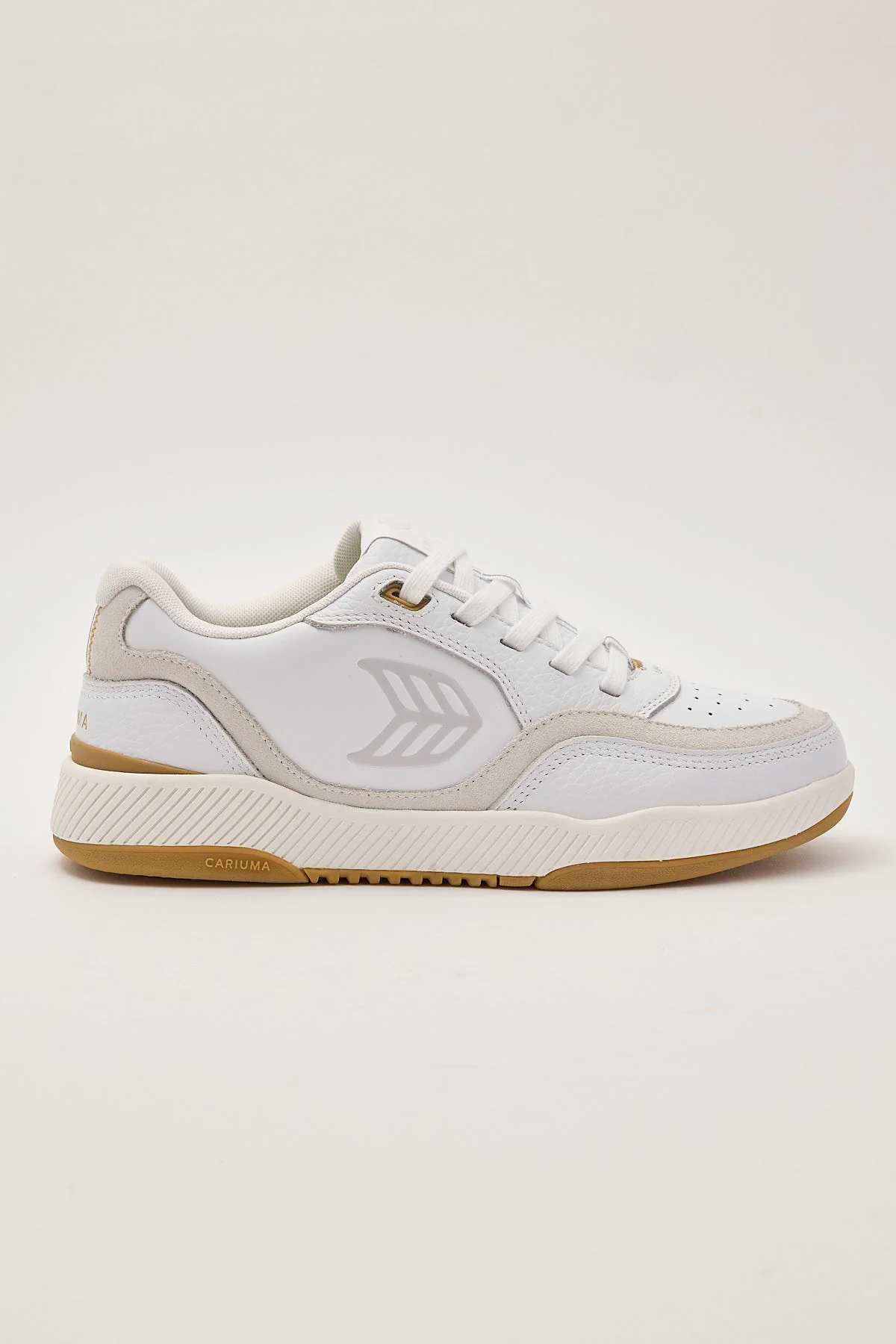 Uba Premium Leather Sneaker Off White Gum