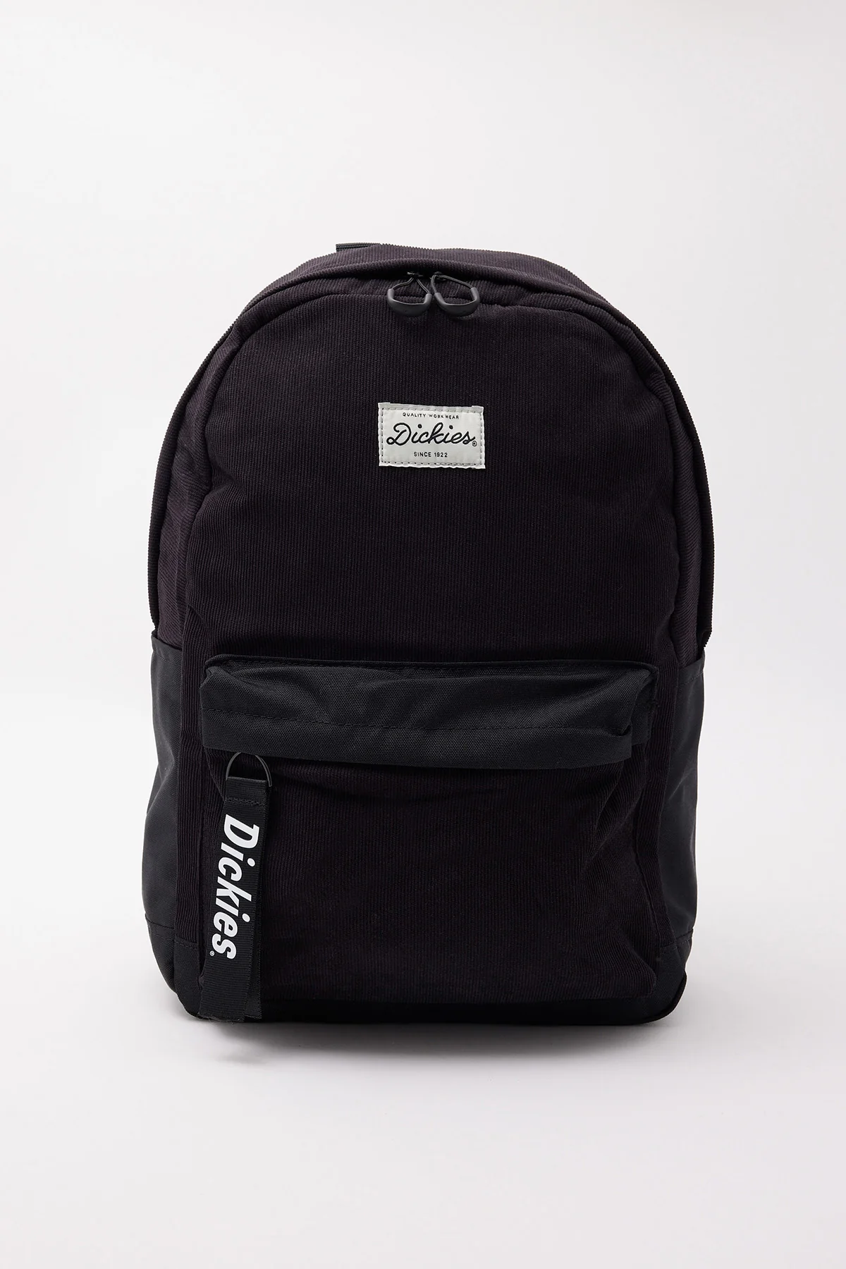 Corduroy Backpack Black