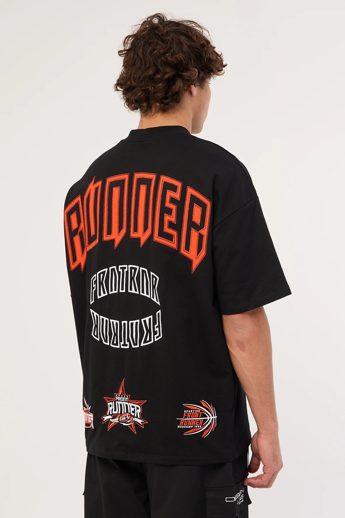 Academy Tee Black Fire