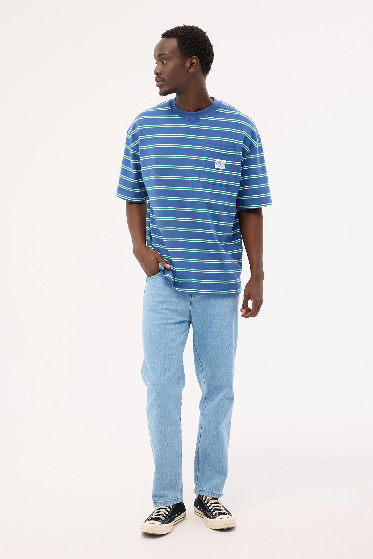 Lounger Jean Electric Fade Blue 1 Lounger Jean Electric Fade Blue
