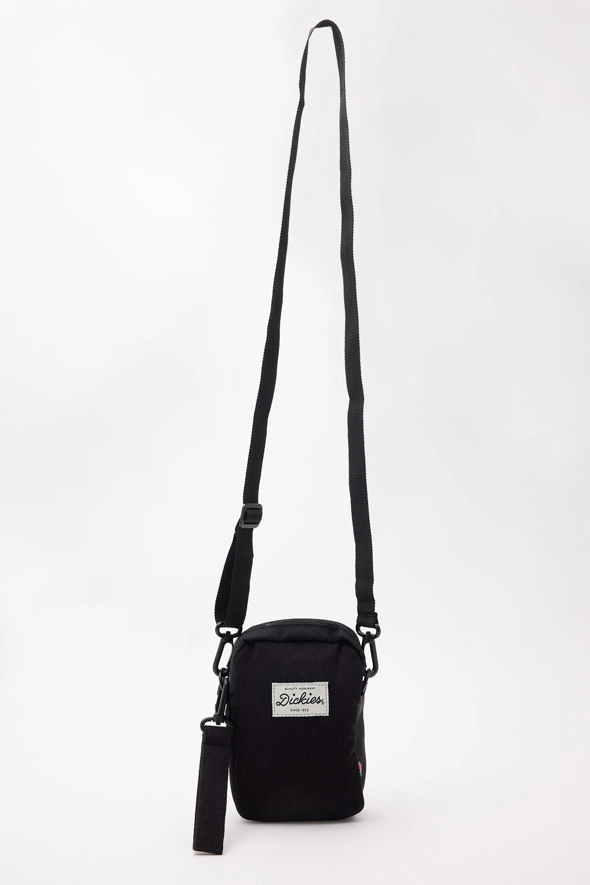 Corduroy Crossbody Bag Black