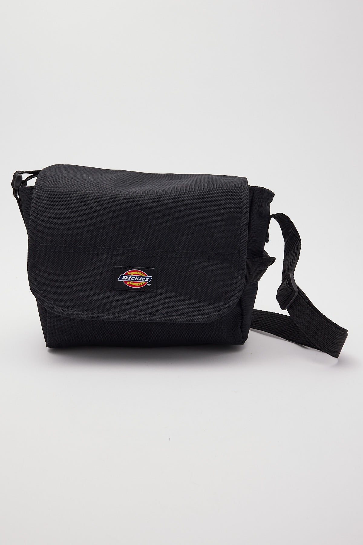 Basic Courier Satchel Bag Black
