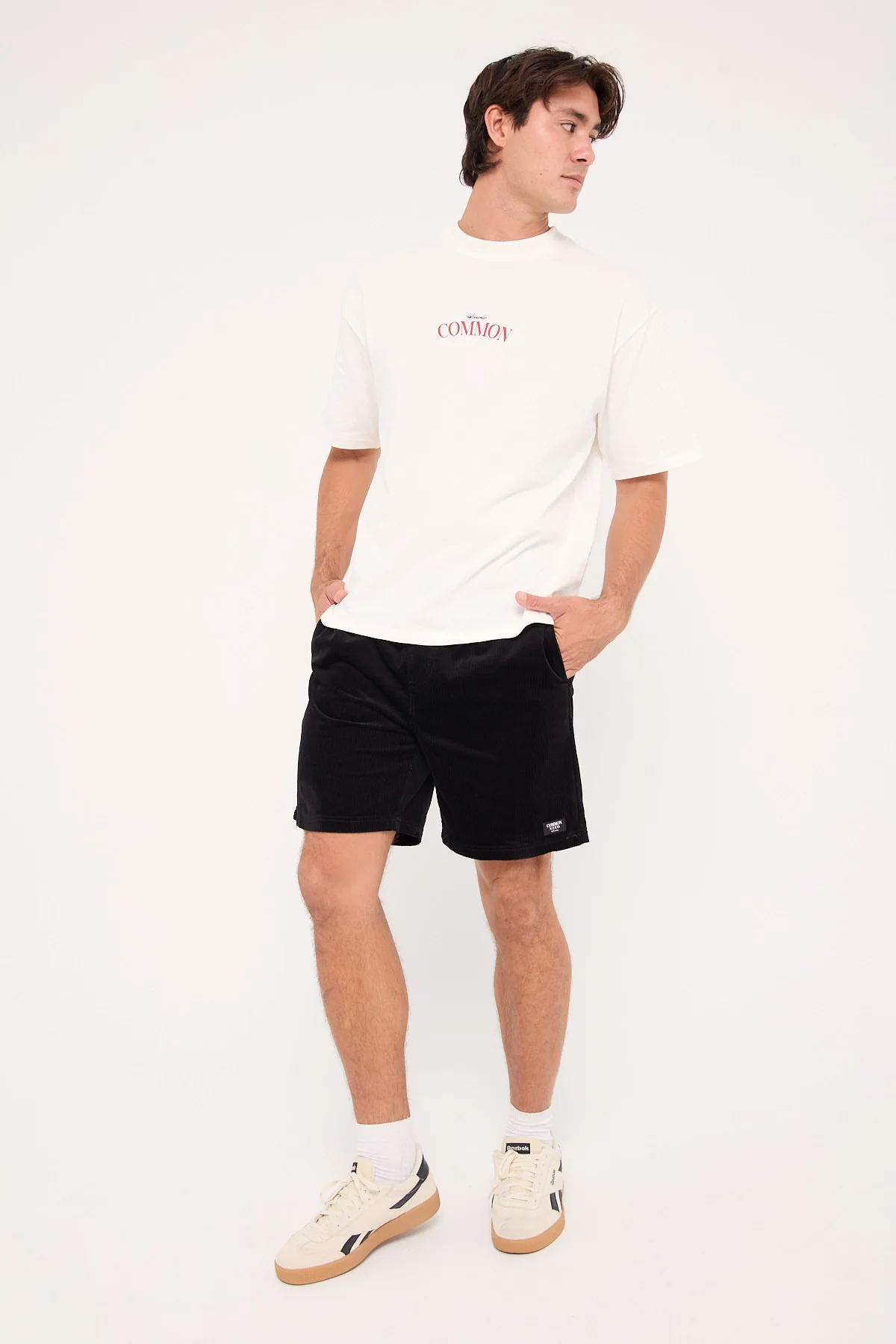 Salt Organic Cord Short Black 3 Salt Organic Cord Short Black