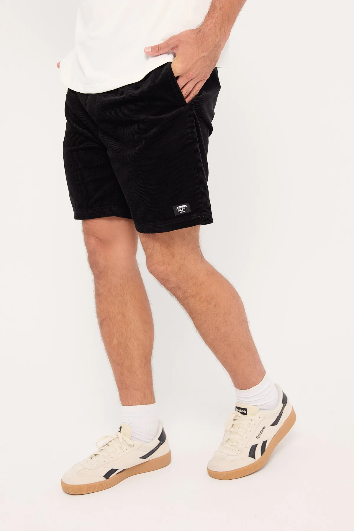 Salt Organic Cord Short Black 4 Salt Organic Cord Short Black