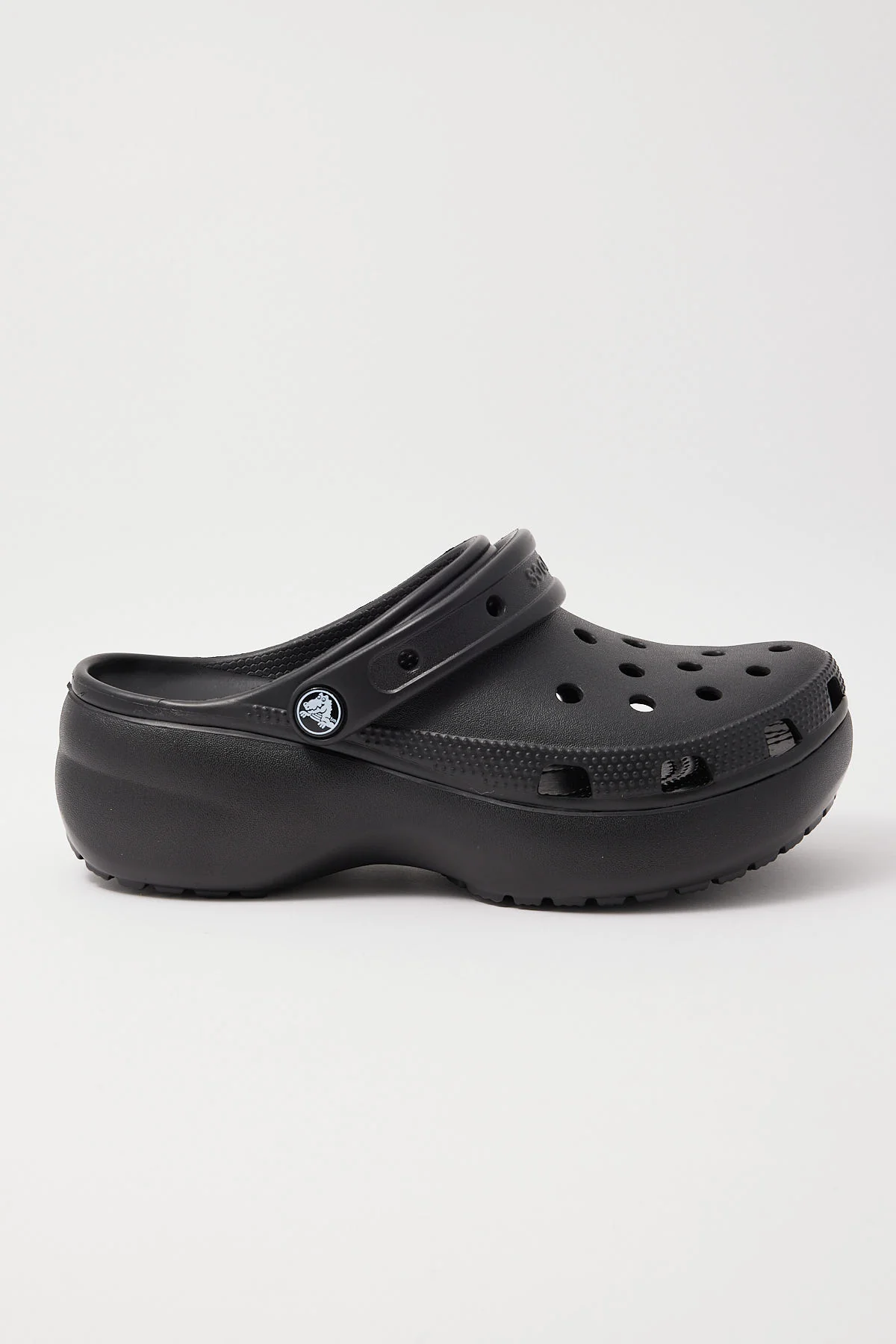 Classic Clog Platform Black 1 Classic Clog Platform Black
