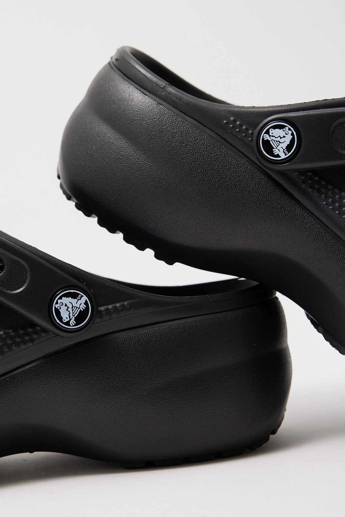 Classic Clog Platform Black 5 Classic Clog Platform Black
