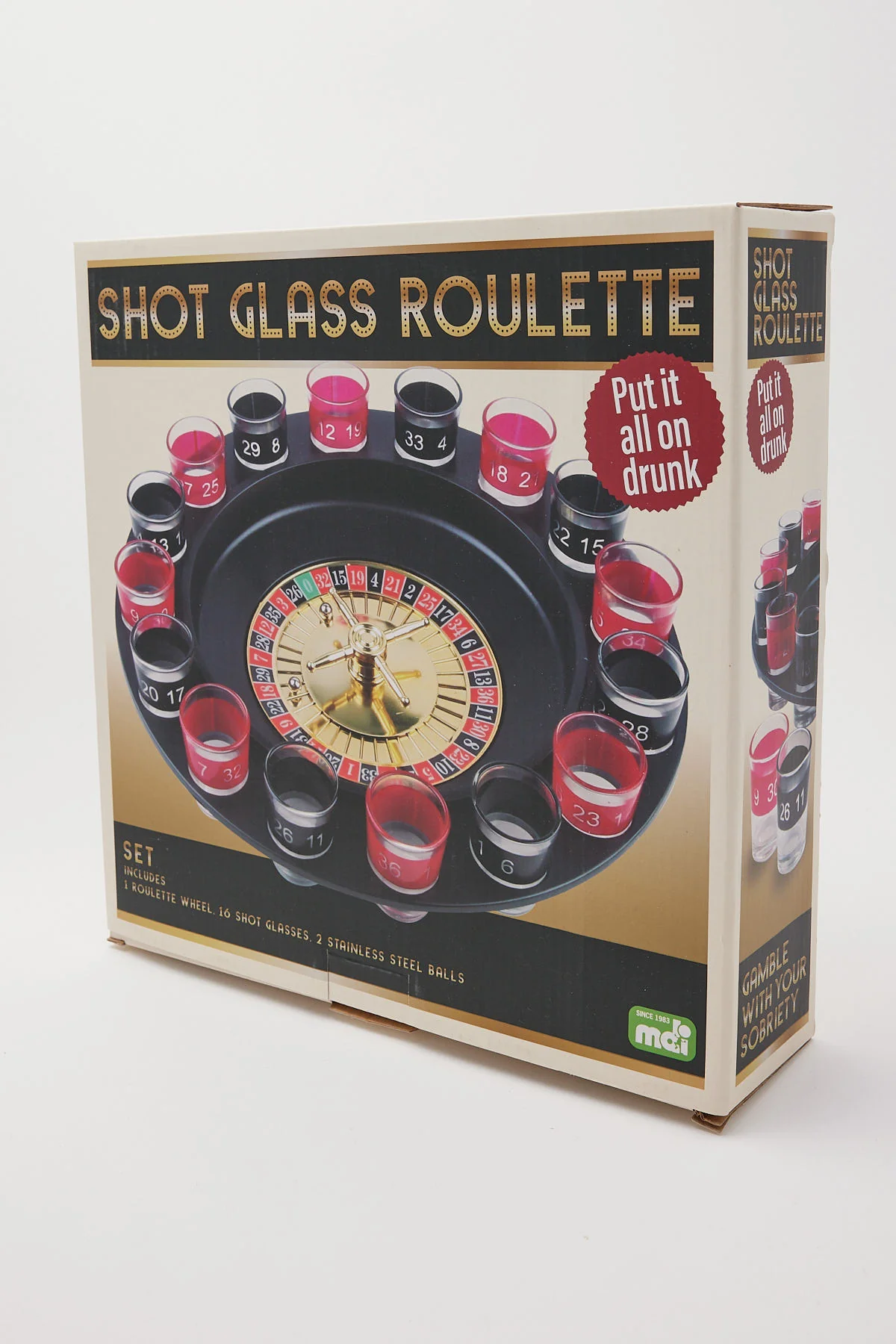 Drinking Game Shot Glass Roulette