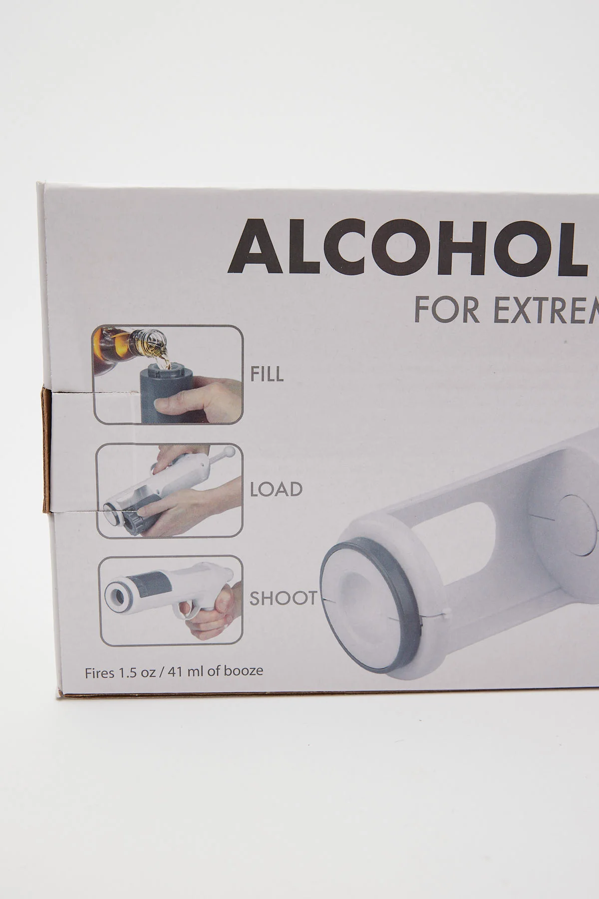 Alcohol Shot Gun White 2 Alcohol Shot Gun White