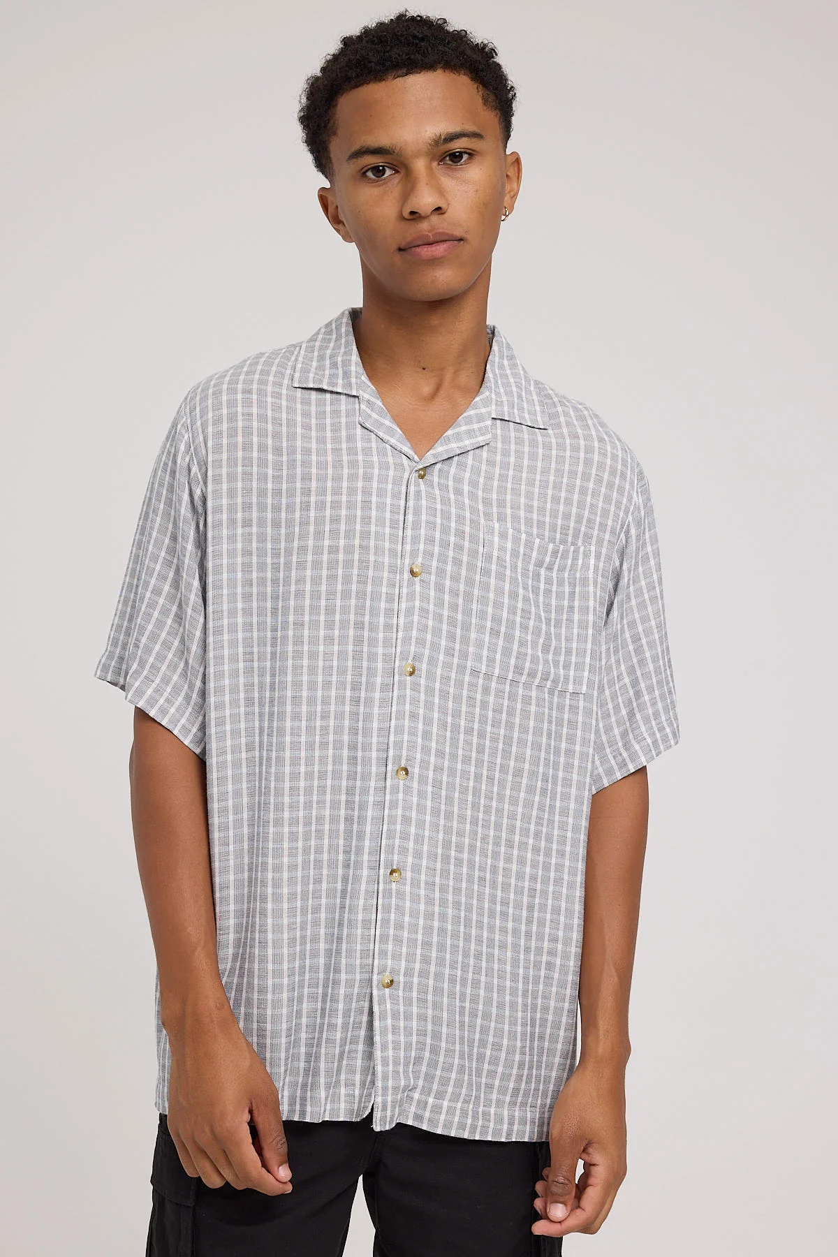 Bowler Check Shirt Navy Check
