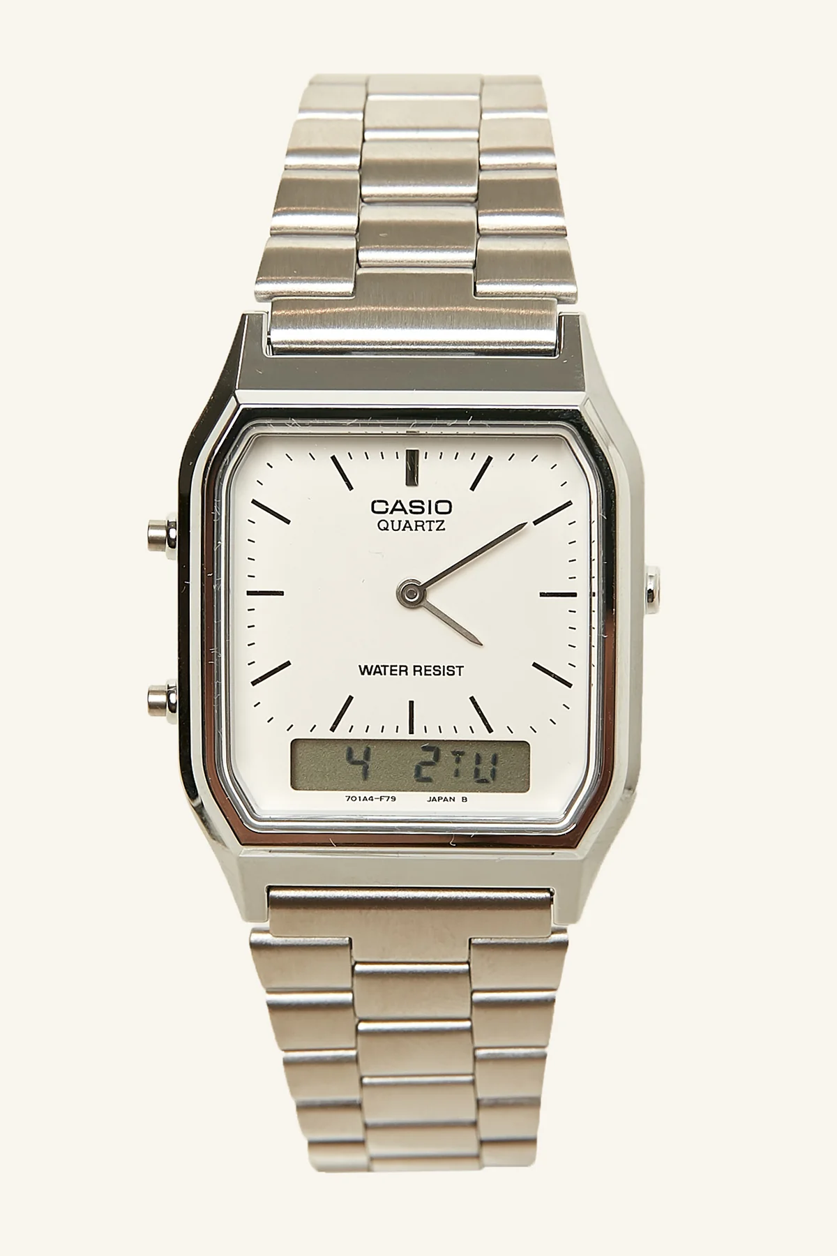 AQ230A Duo Watch Silver 1 AQ230A Duo Watch Silver
