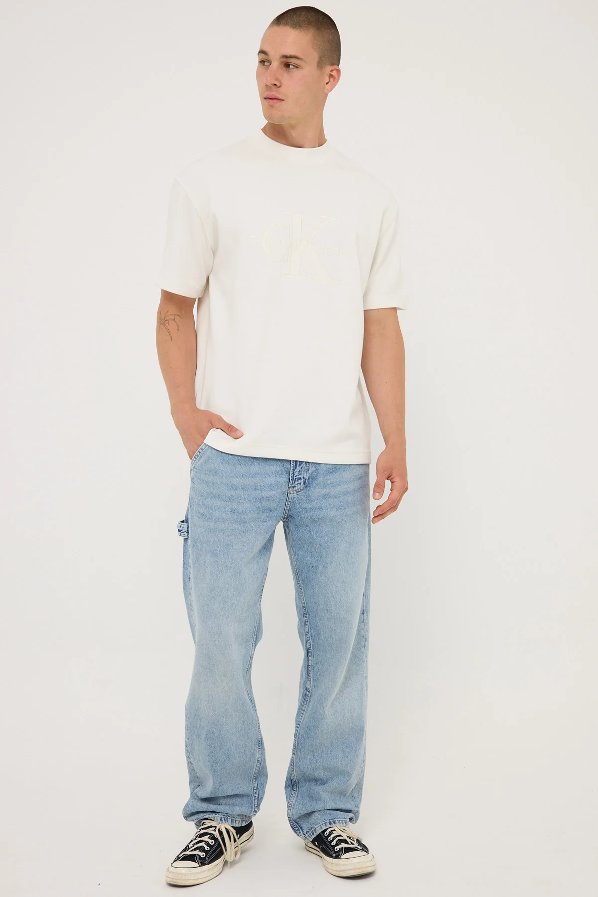 Scuba CK Tee Ivory
