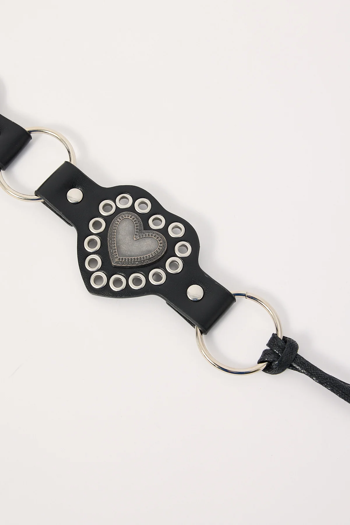 Heart Disk Belt Black