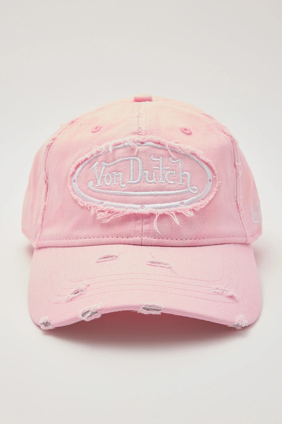 Washed Pink Dad Cap Pink