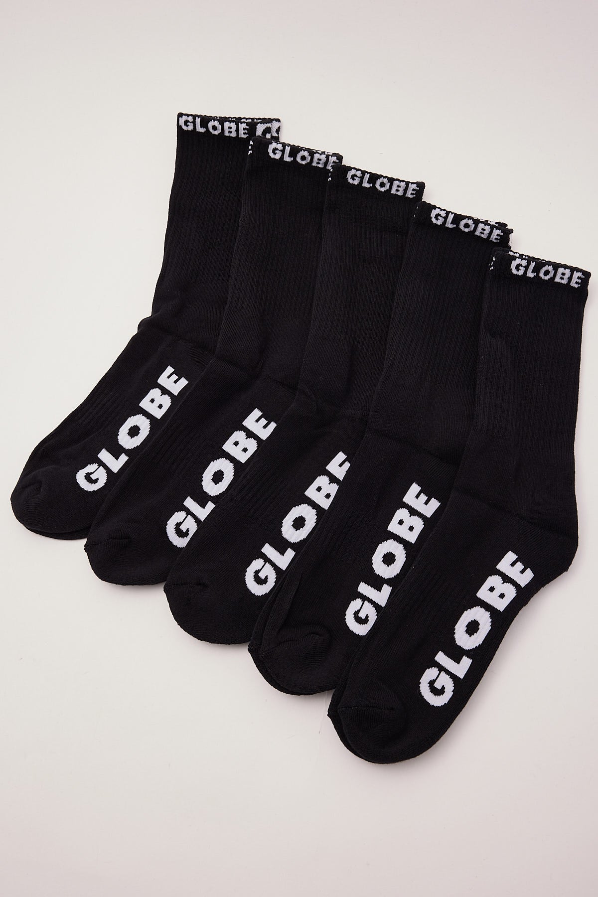 Blackout Crew Sock 5pk Black