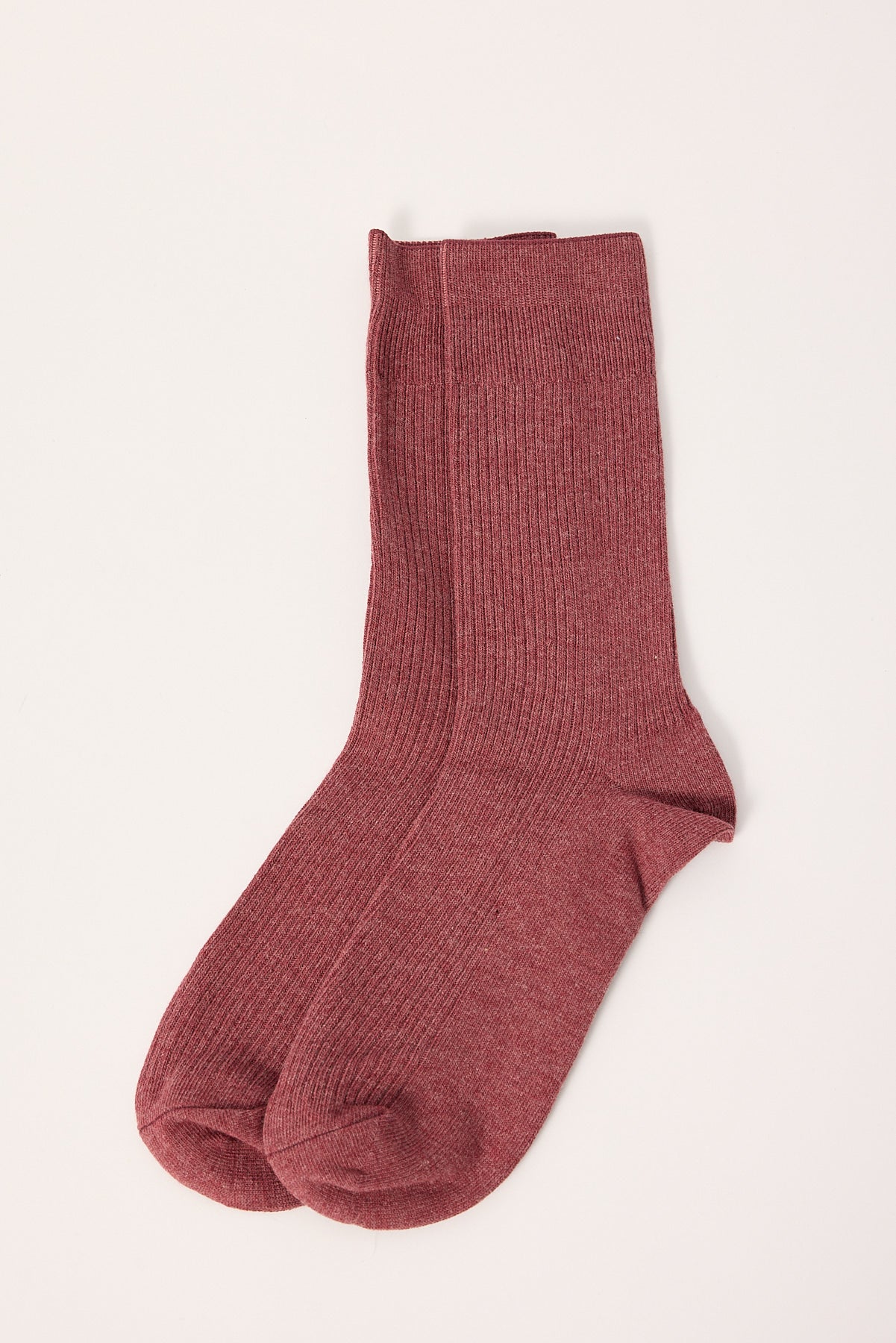 Staple Socks Burgundy