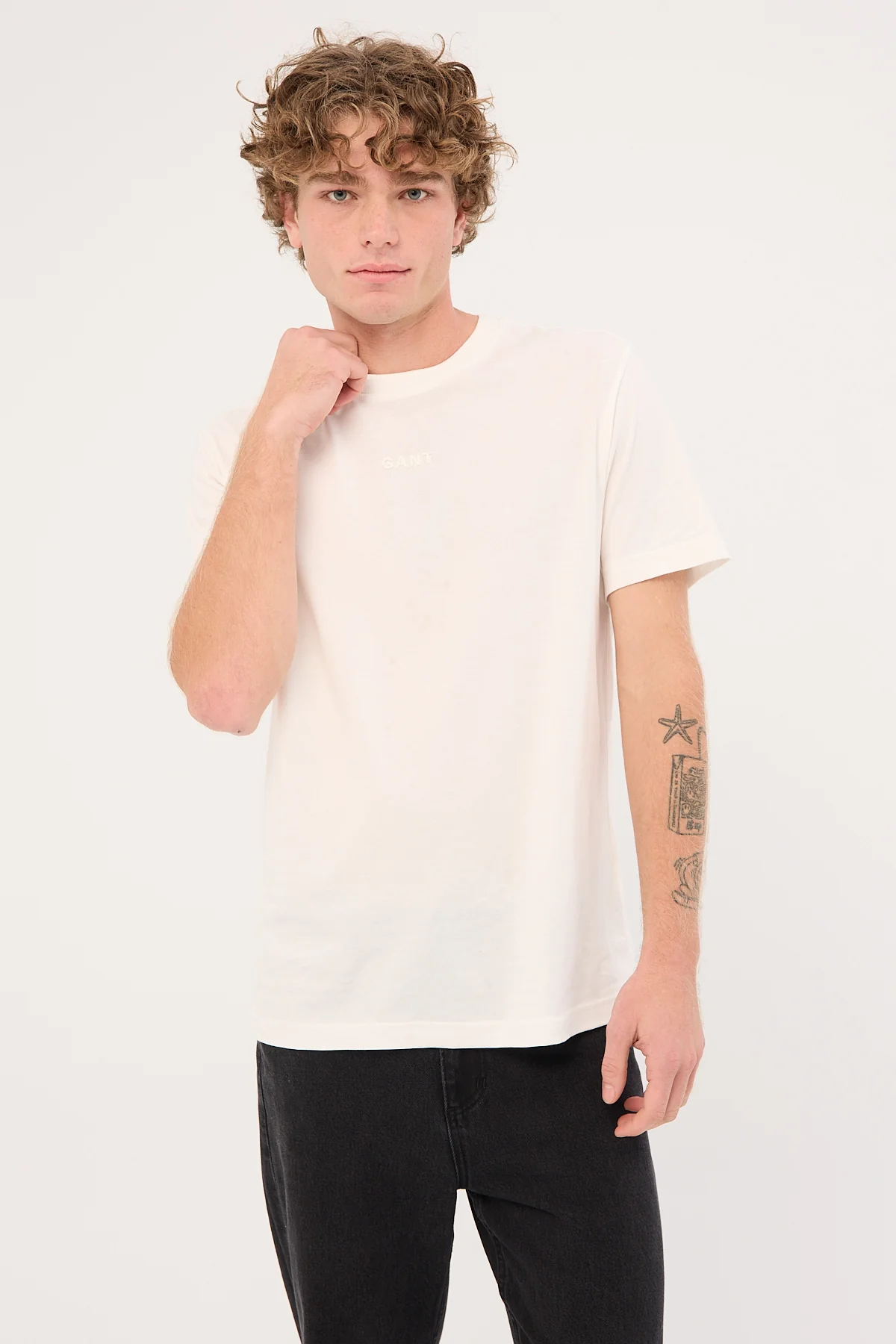 3D Logo SS T-Shirt Eggshell