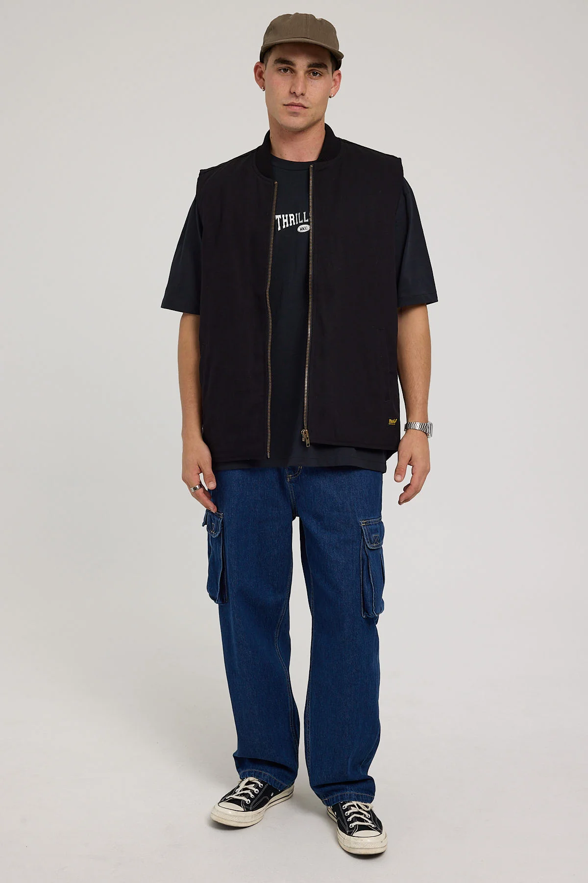 Big Slacker Denim Cargo Union Blue