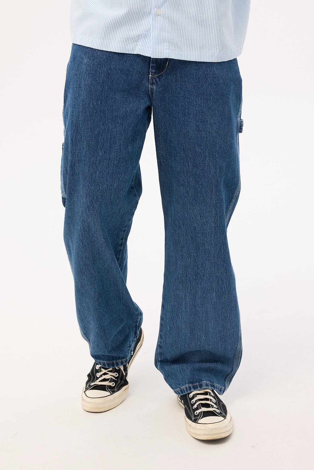 Playtime Carpenter Jean Worn Blue Rise 2 Playtime Carpenter Jean Worn Blue Rise