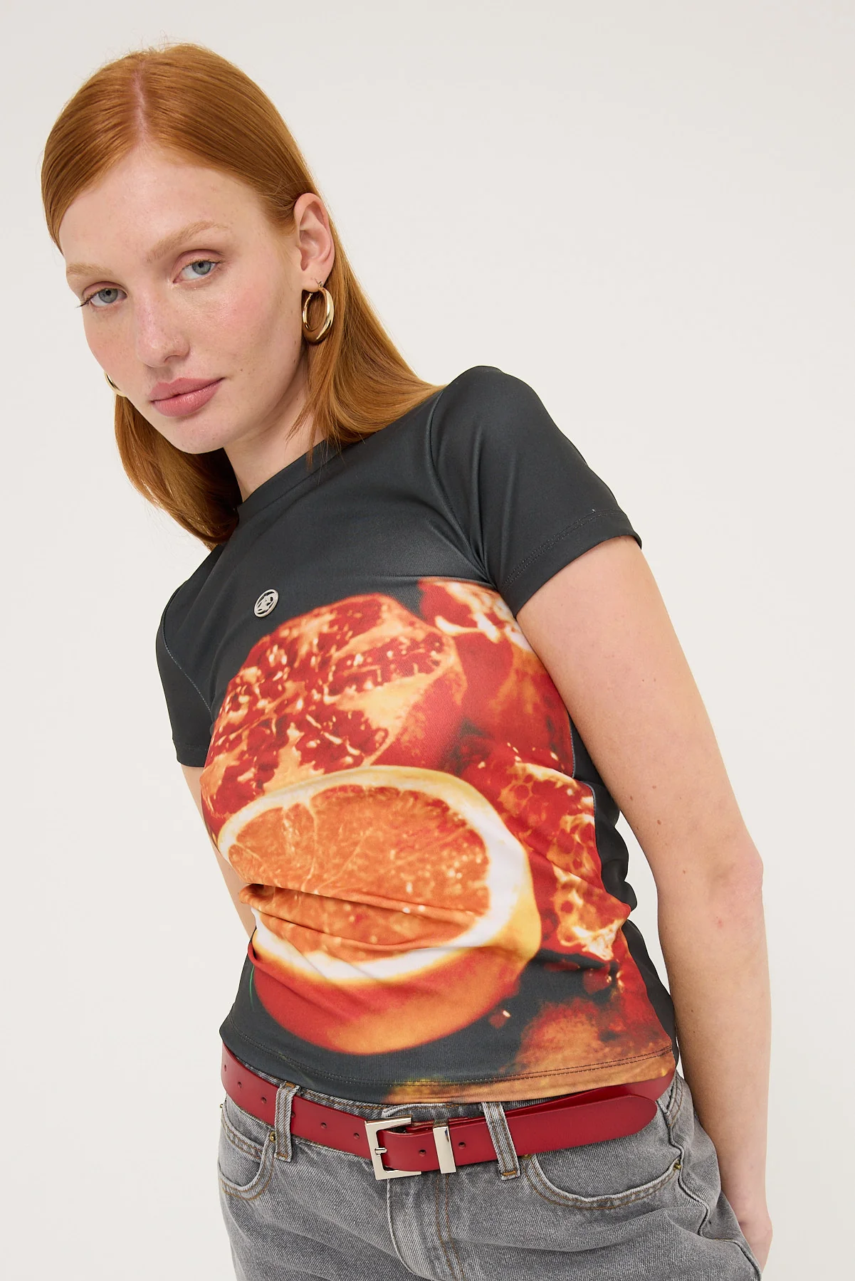 Yuzu Baby Tee Black