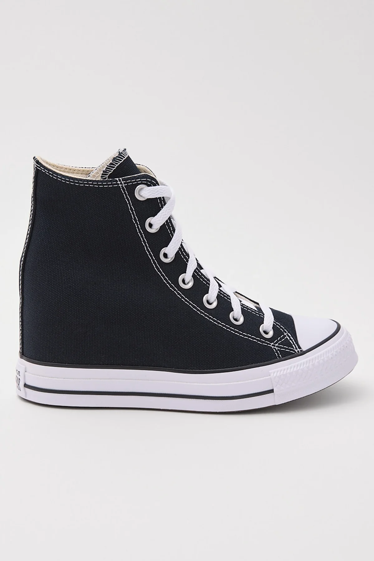 All Star Classic Wedge Platform Sneaker Black