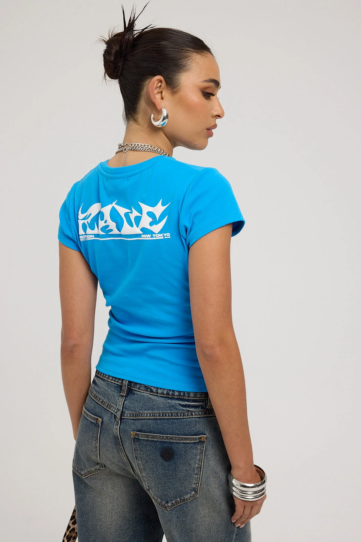 Spark Street Baby Tee Malibu Blue 4 Spark Street Baby Tee Malibu Blue