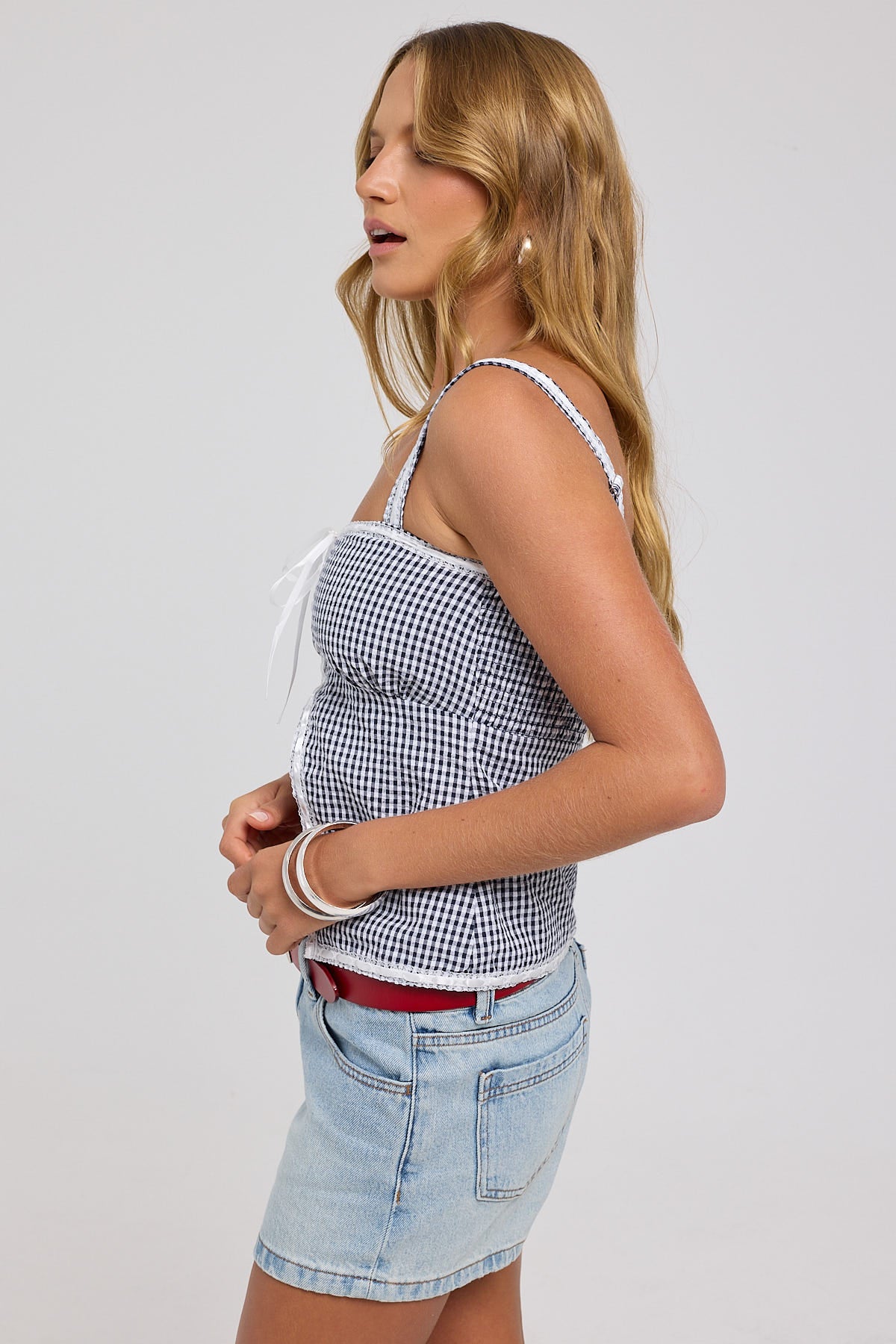 Daria Denim Short Tainted Blue 3 Daria Denim Short Tainted Blue