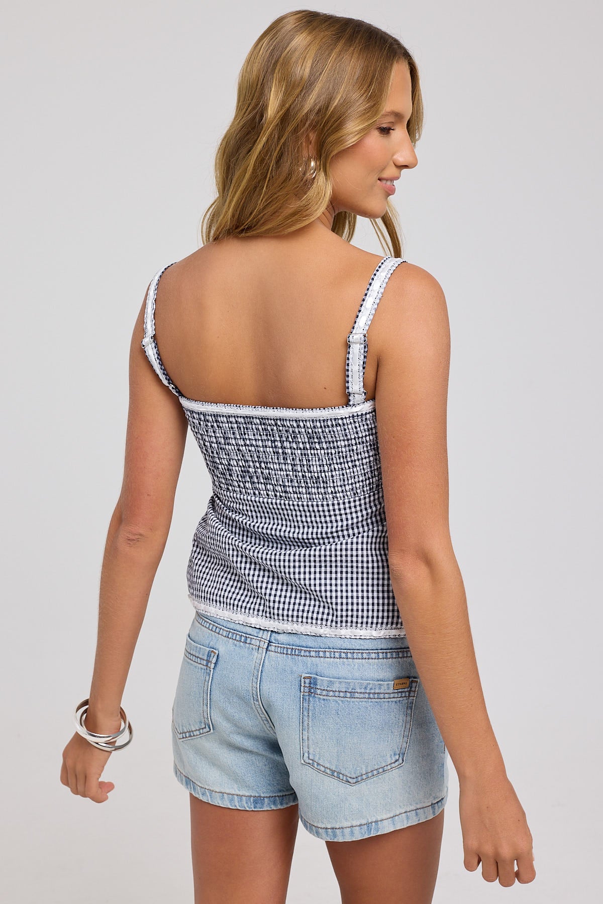 Daria Denim Short Tainted Blue 4 Daria Denim Short Tainted Blue