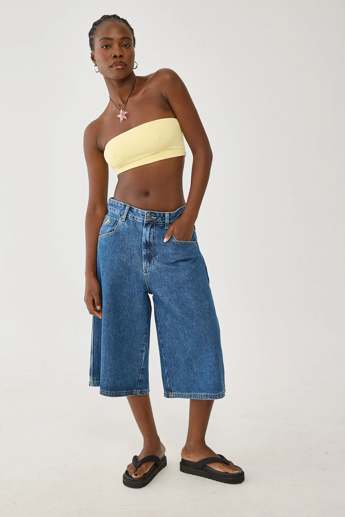 Long Boy Short Worn Rinsed Blue 1 Long Boy Short Worn Rinsed Blue