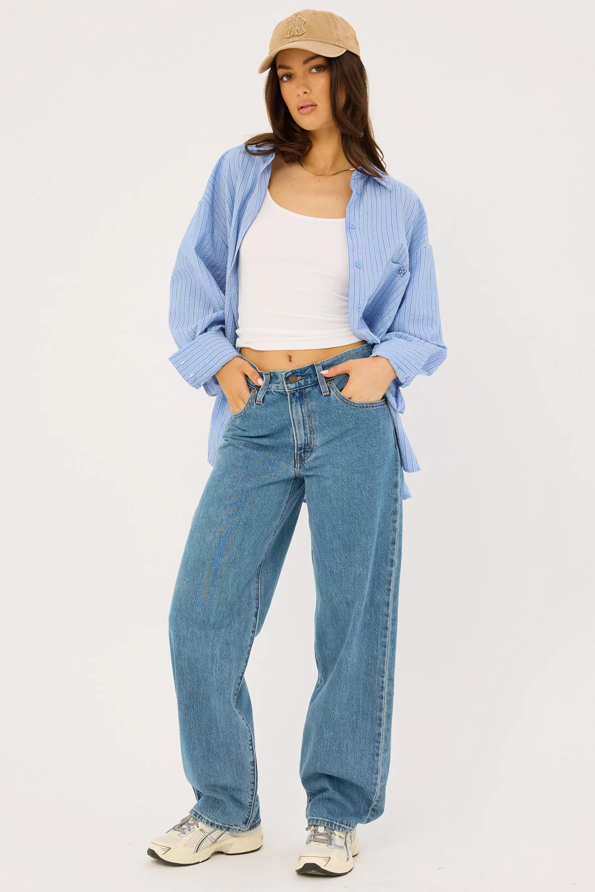 Baggy Dad Jean Own It Stone